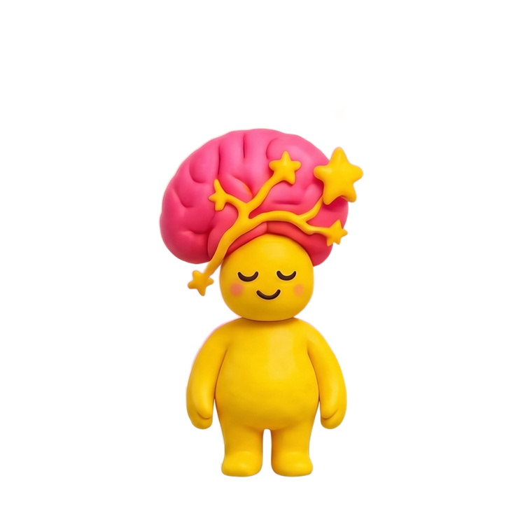 Plasti, the clay mascot